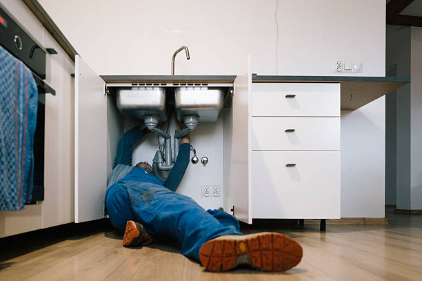 Professional Drain Cleaning technician working in Medical Lake, WA